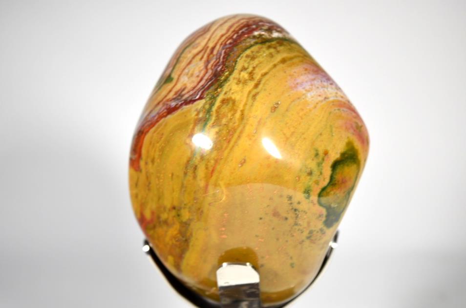 Fancy Jasper Mounted Crystal Freeform Large 22cm