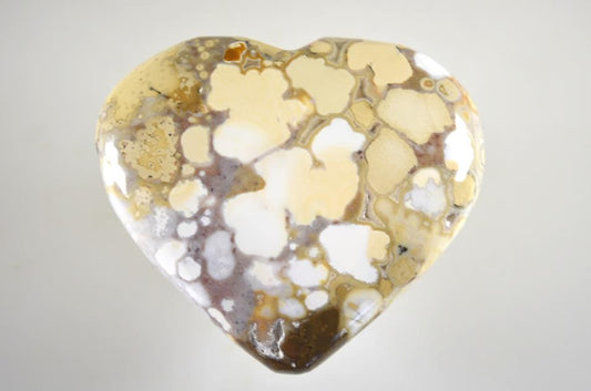 King Cobra Jasper Crystal Heart 6.6cm