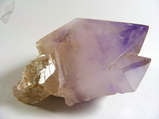 Amethyst Sceptre Quartz Twin Crystal Point 9cm