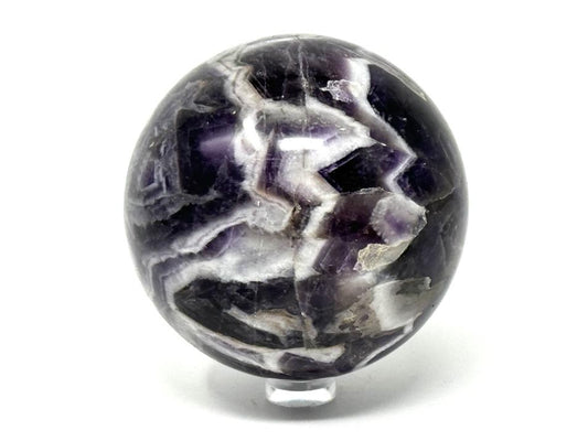 Chevron Amethyst Crystal Sphere 7.5cm