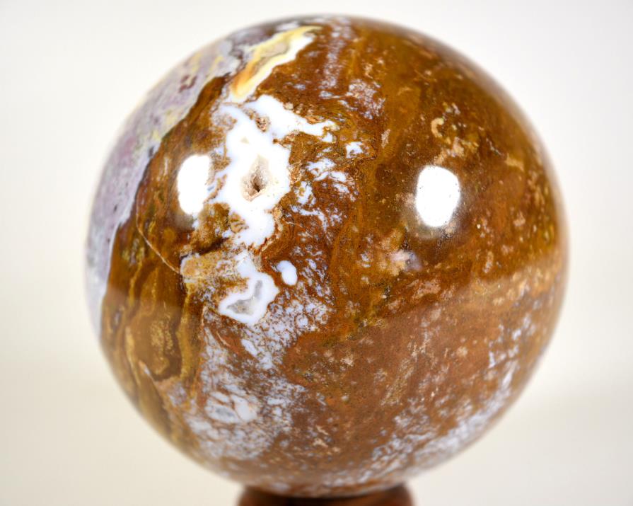 Ocean Jasper Crystal Sphere Large 9.1cm