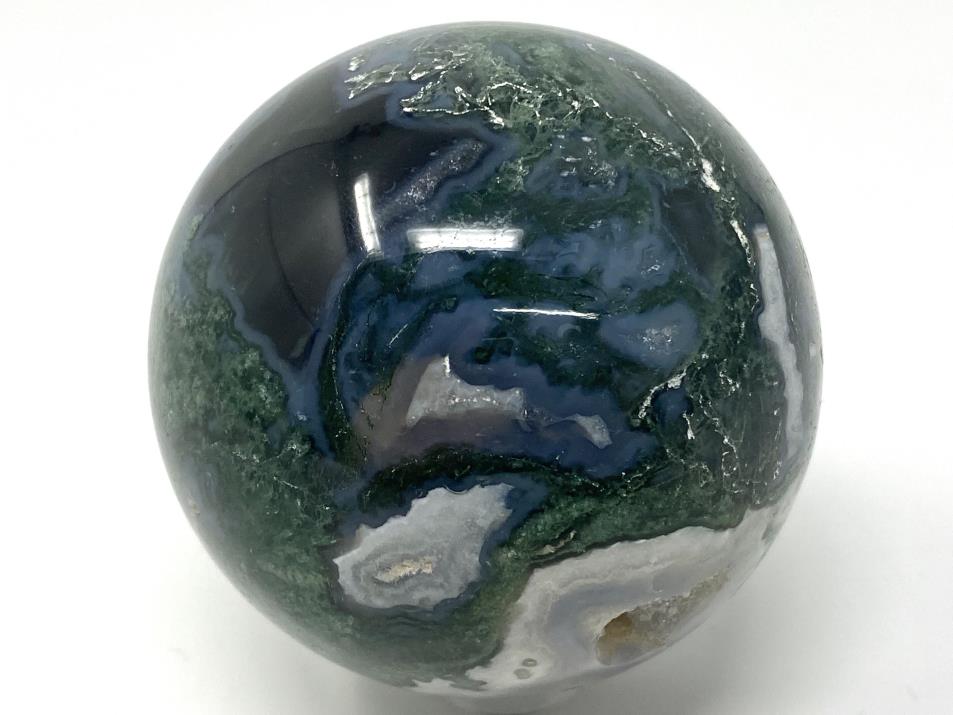 Moss Agate Crystal Sphere 5.7cm