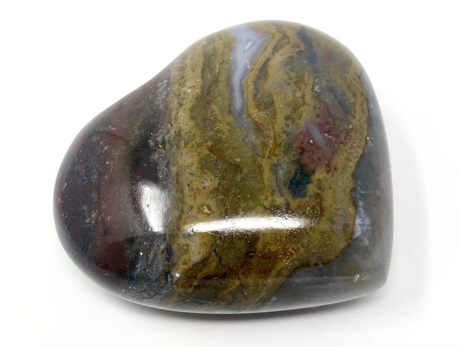 Fancy Jasper Crystal Heart 7cm