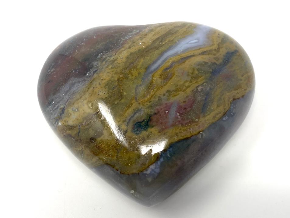 Fancy Jasper Crystal Heart 7cm