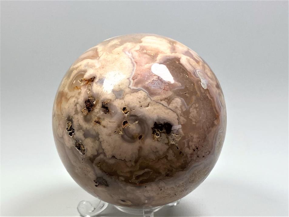 Cherry Blossom Agate Crystal Sphere 5.9cm