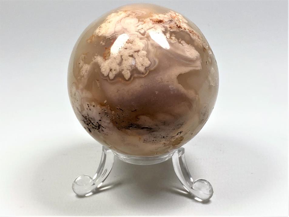 Cherry Blossom Agate Crystal Sphere 5.9cm