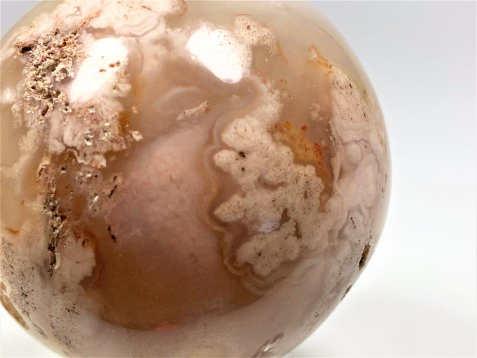 Cherry Blossom Agate Crystal Sphere 5.9cm