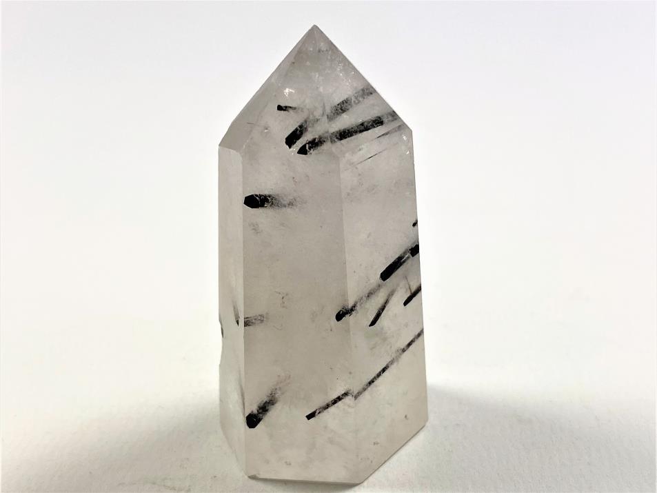 Quartz With Tourmaline Crystal Point 5.9cm