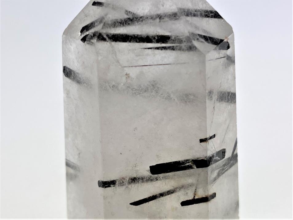 Quartz With Tourmaline Crystal Point 5.9cm