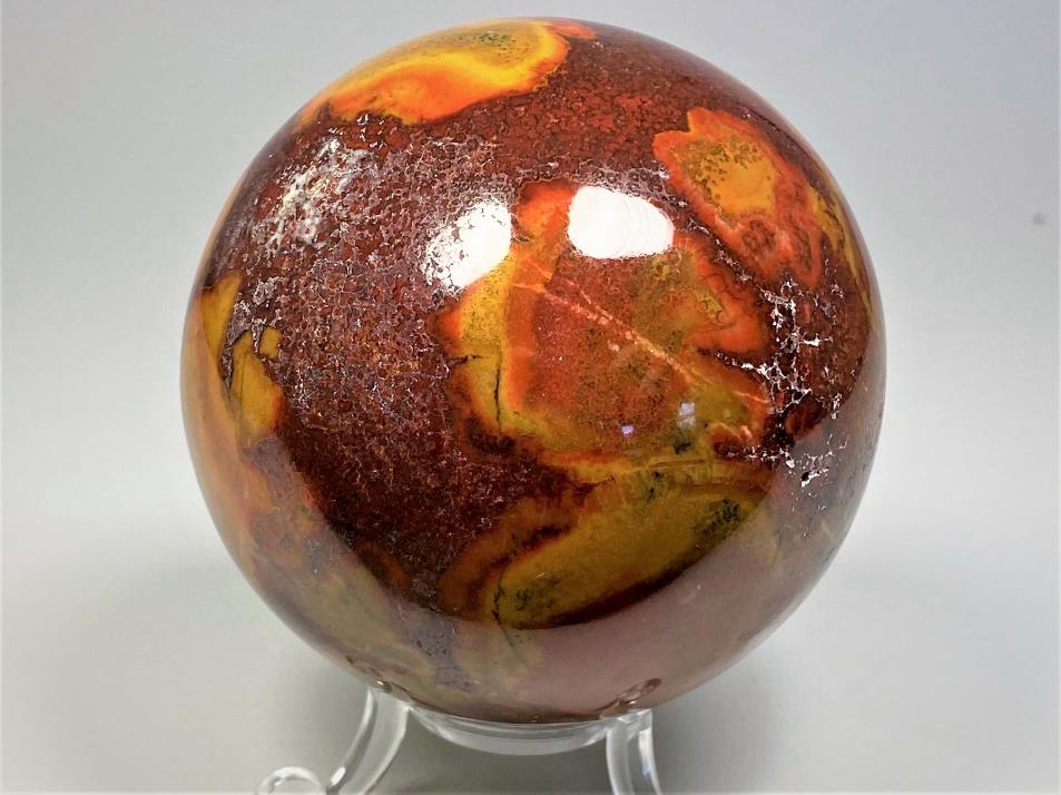 King Cobra Jasper Crystal Sphere Large 7.7cm