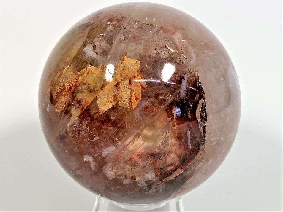 Hematoid Quartz Crystal Sphere 7.3cm