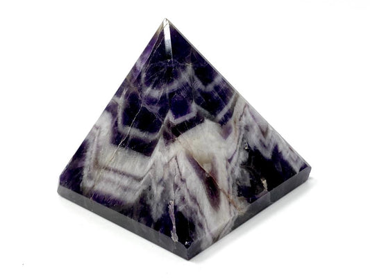 Chevron Amethyst Crystal Pyramid 6.1cm