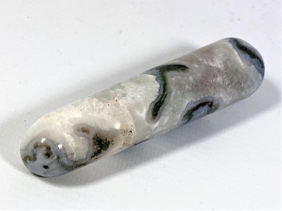 Moss Agate Crystal Massage Wand 11.2cm