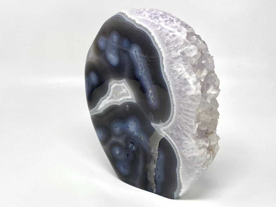 Amethyst Agate Crystal Freeform Large 23.5cm