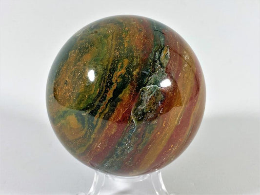 Fancy Jasper Crystal Sphere 7.3cm