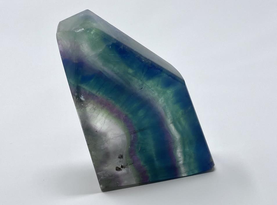 Rainbow Fluorite Crystal Freeform Large 11cm