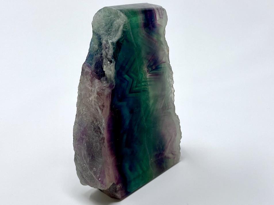 Rainbow Fluorite Crystal Wave Large 12.7cm