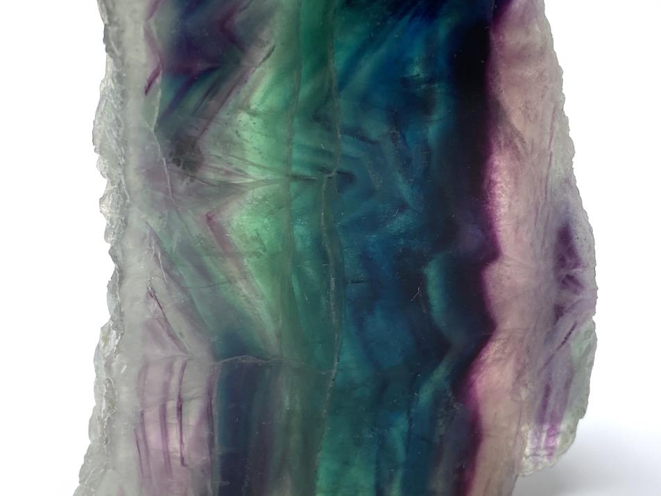 Rainbow Fluorite Crystal Wave Large 12.7cm