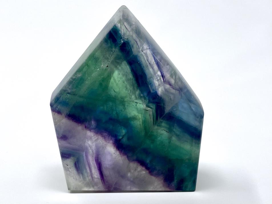 Rainbow Fluorite Crystal Freeform Large 11.7cm