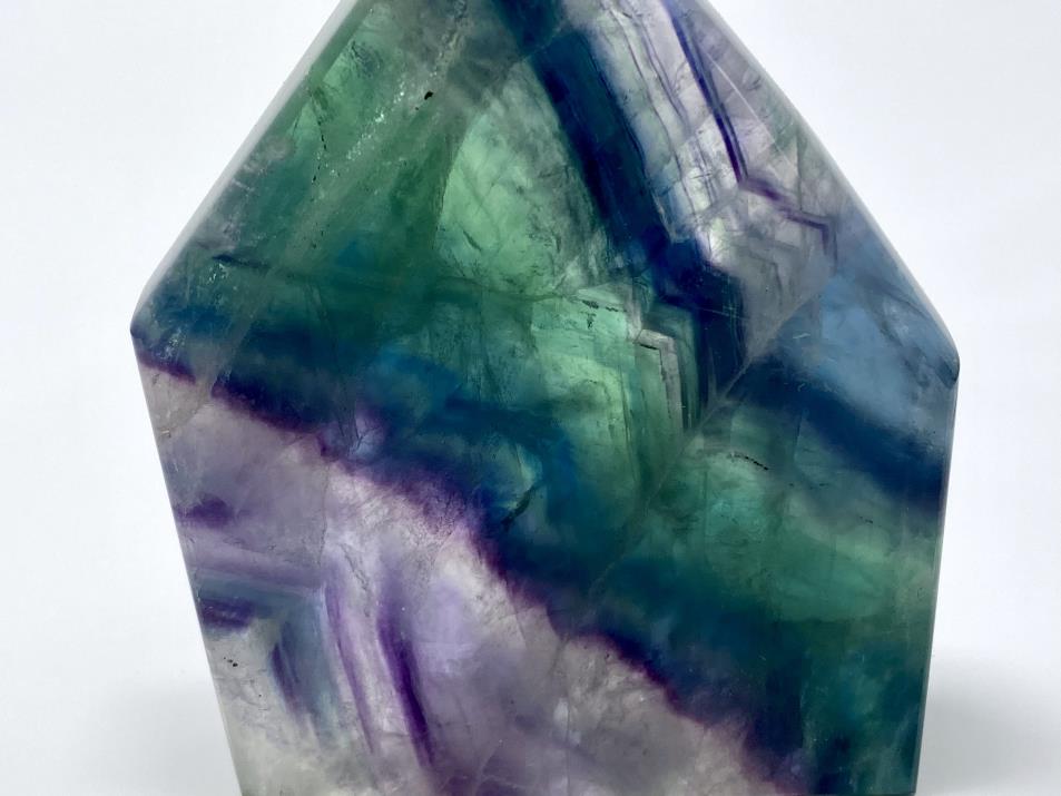 Rainbow Fluorite Crystal Freeform Large 11.7cm