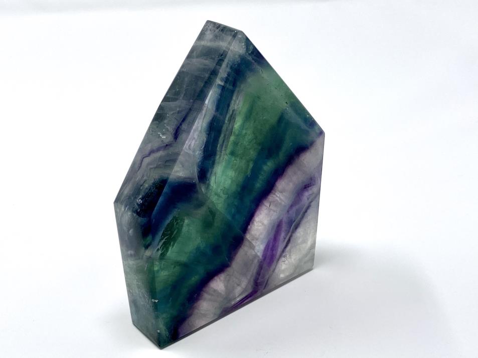 Rainbow Fluorite Crystal Freeform Large 11.7cm