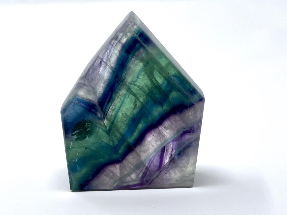 Rainbow Fluorite Crystal Freeform Large 11.7cm