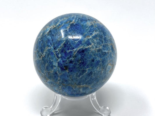 Blue Apatite Crystal Sphere 6.2cm