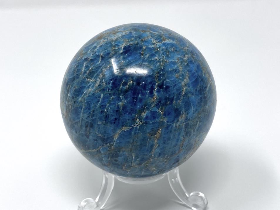 Blue Apatite Crystal Sphere 6.2cm