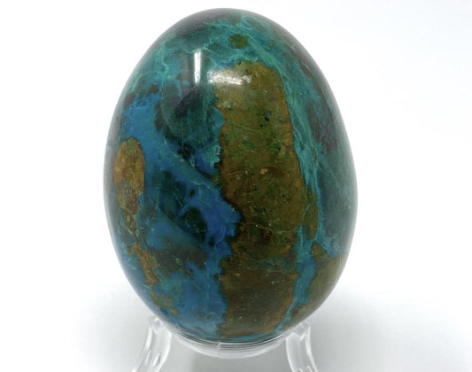 Chrysocolla Crystal Egg 6.4cm