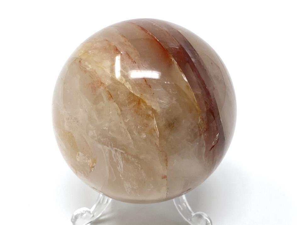 Hematoid Quartz Crystal Sphere 6.6cm