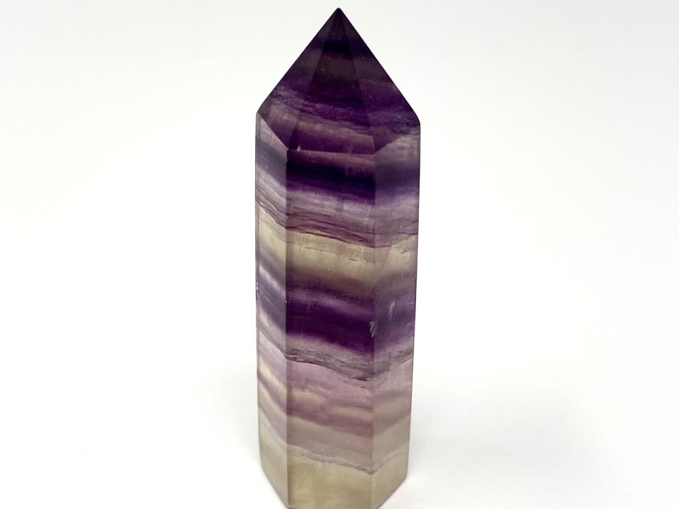 Rainbow Fluorite Crystal Point 8.2cm