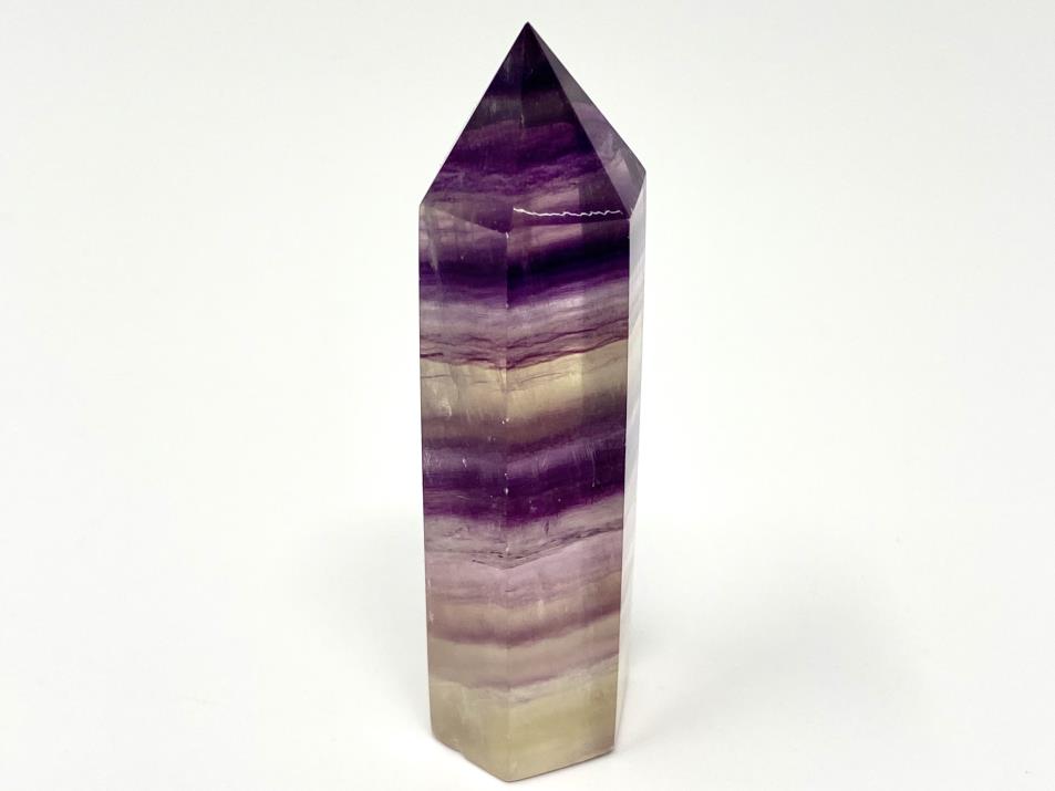 Rainbow Fluorite Crystal Point 8.2cm