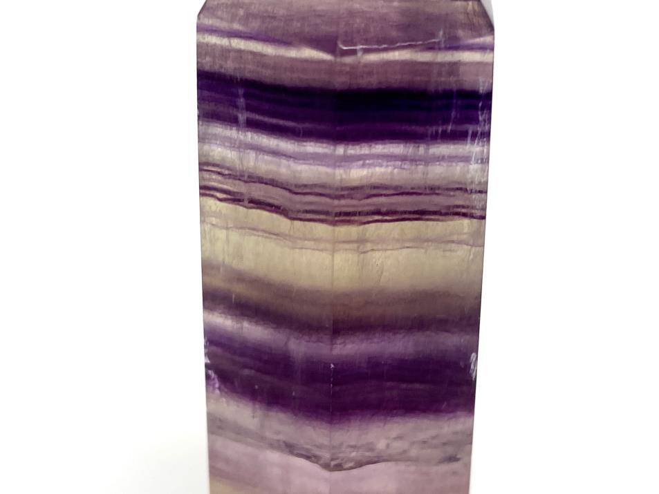 Rainbow Fluorite Crystal Point 8.2cm