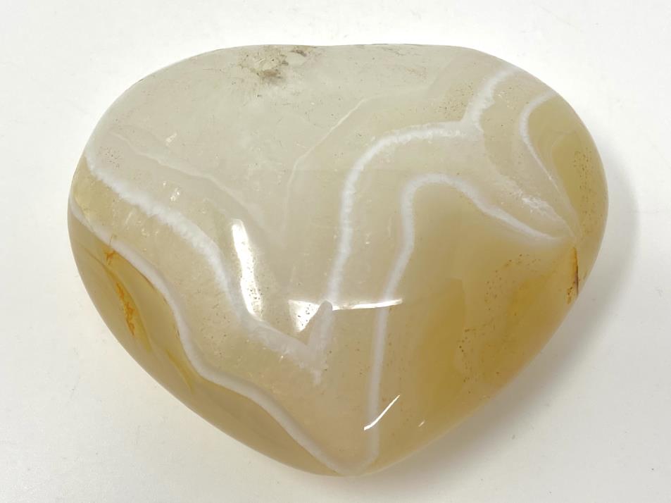 Agate Crystal Heart 7.6cm