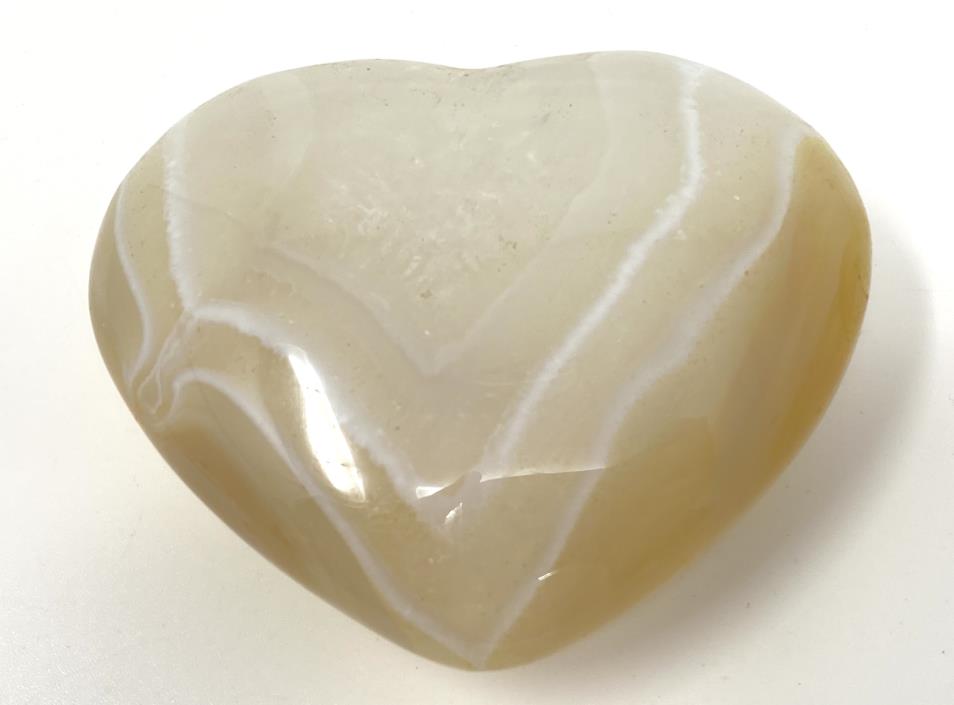 Agate Crystal Heart 7.6cm