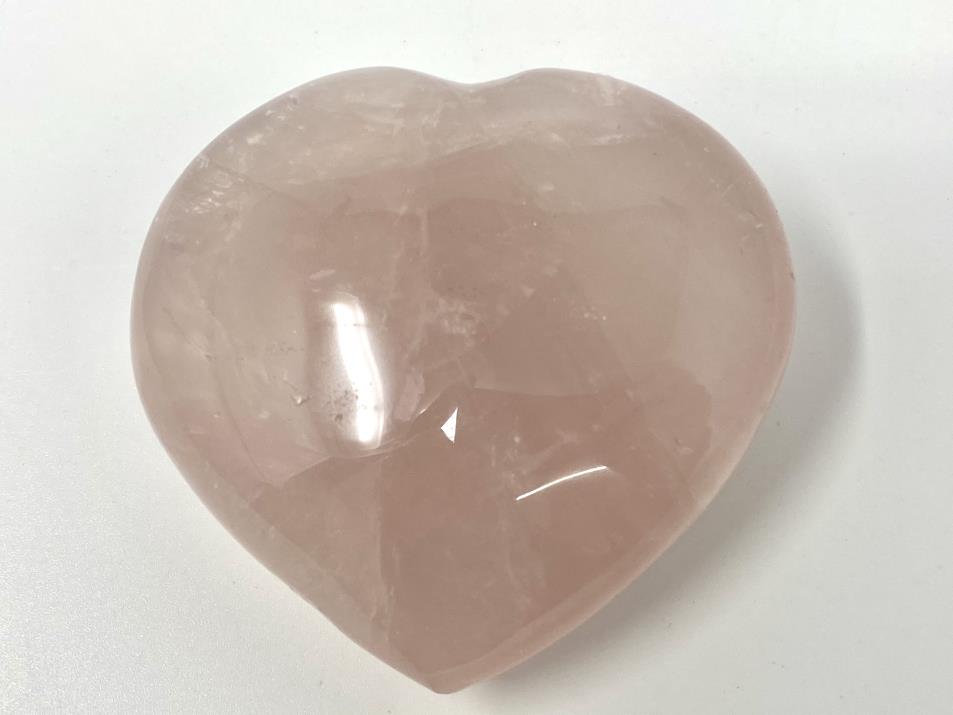 Rose Quartz Crystal Heart 7.1cm