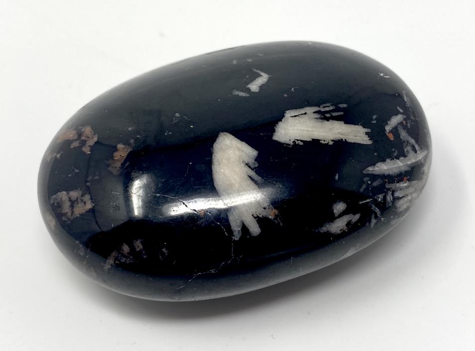 Black Tourmaline Crystal Pebble 6.1cm