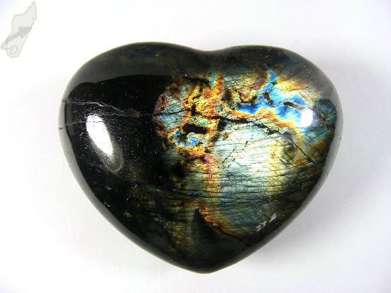 Labradorite Crystal Heart 7cm