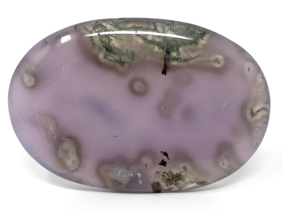 Purple Moss Agate Crystal Pebble 6.2cm