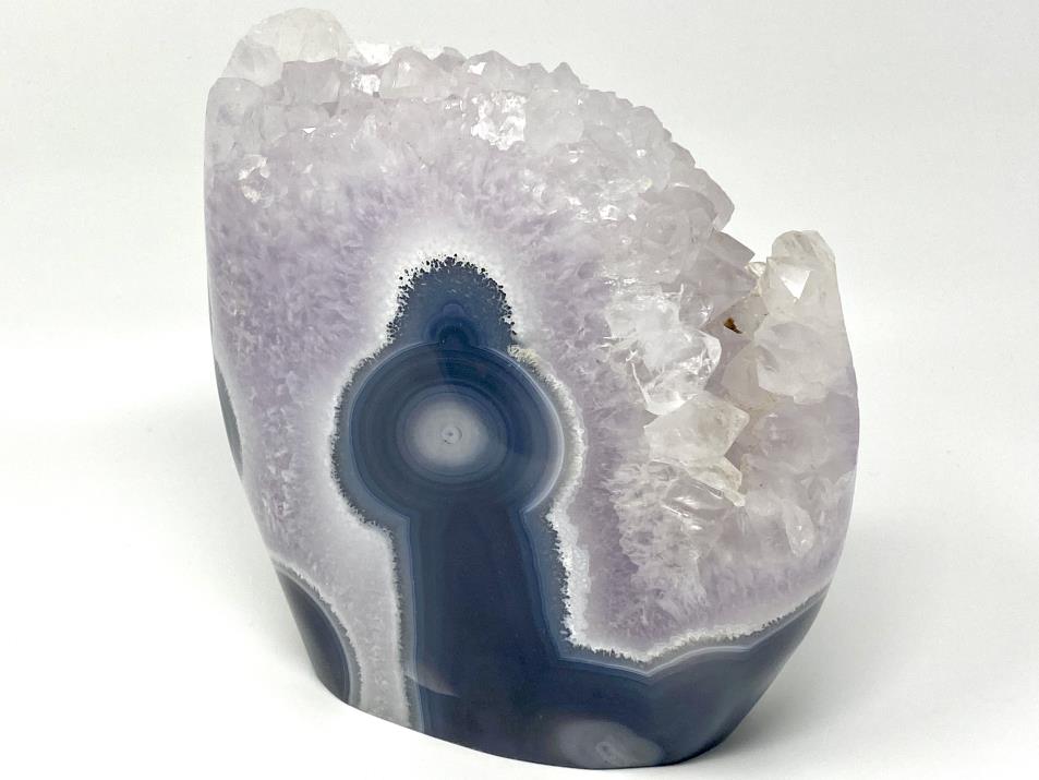 Amethyst Agate Crystal Freeform Very Large 23cm