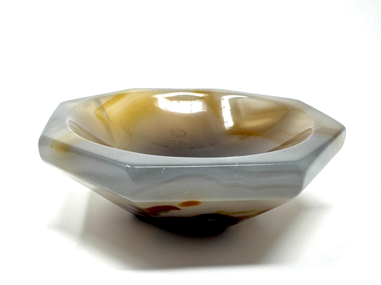 Agate Crystal Bowl 9cm