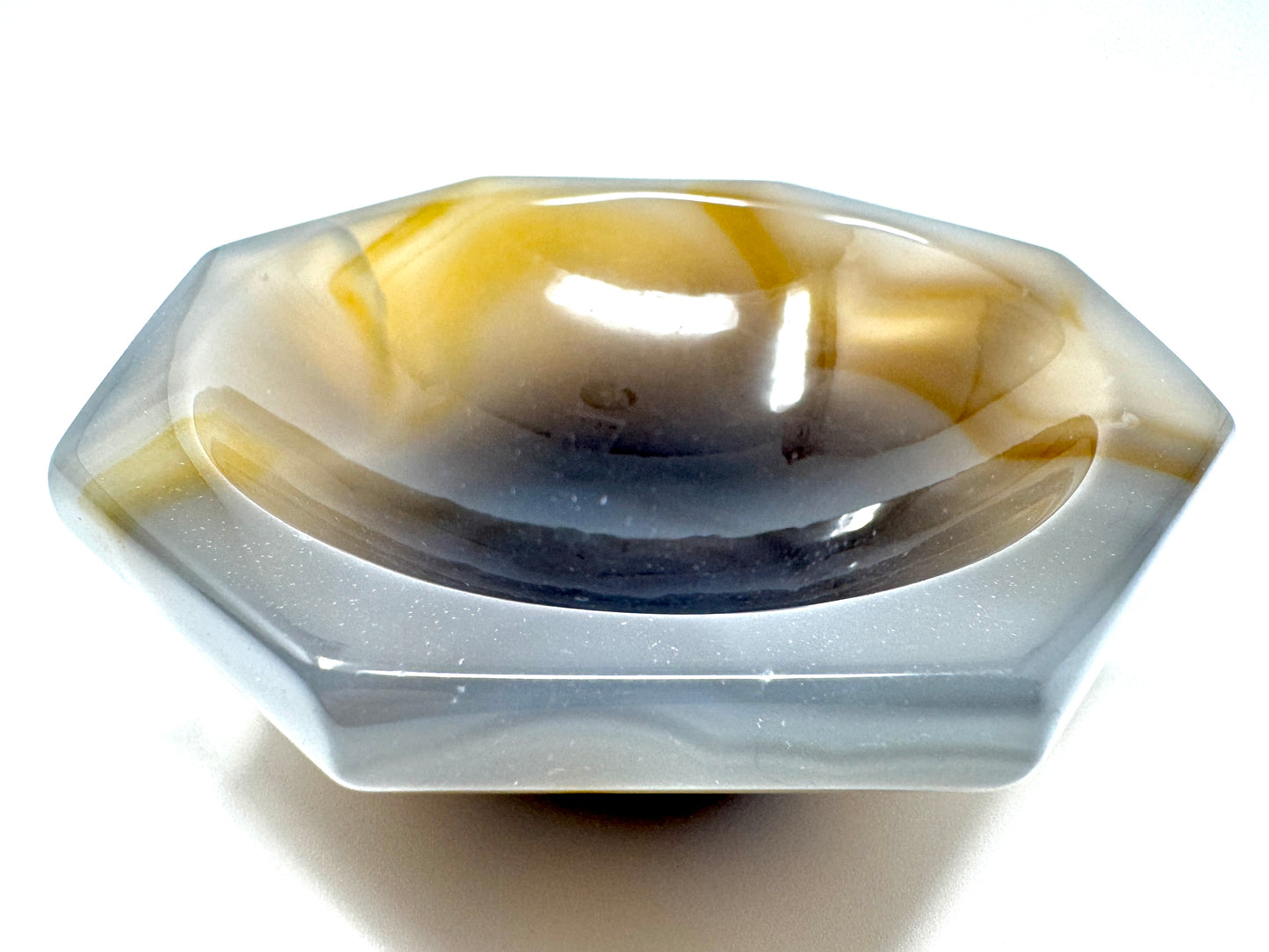 Agate Crystal Bowl 9cm