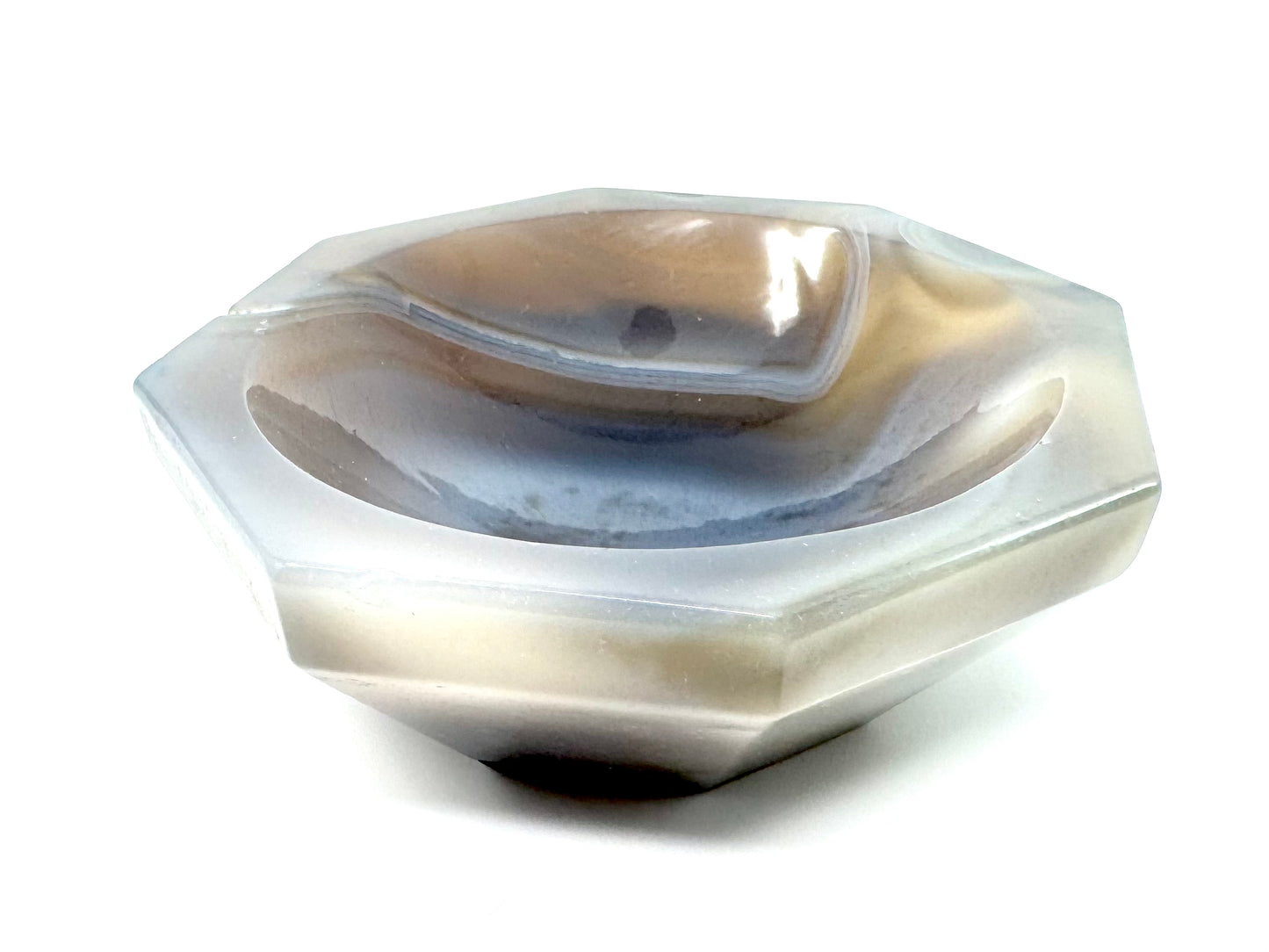 Agate Crystal Bowl 7.3cm