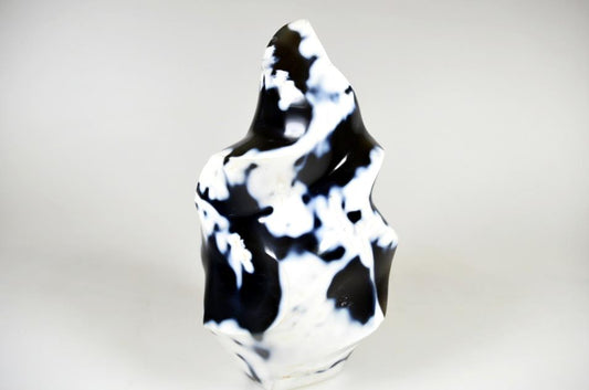 Orca Agate Crystal Flame Shape Large 16cm