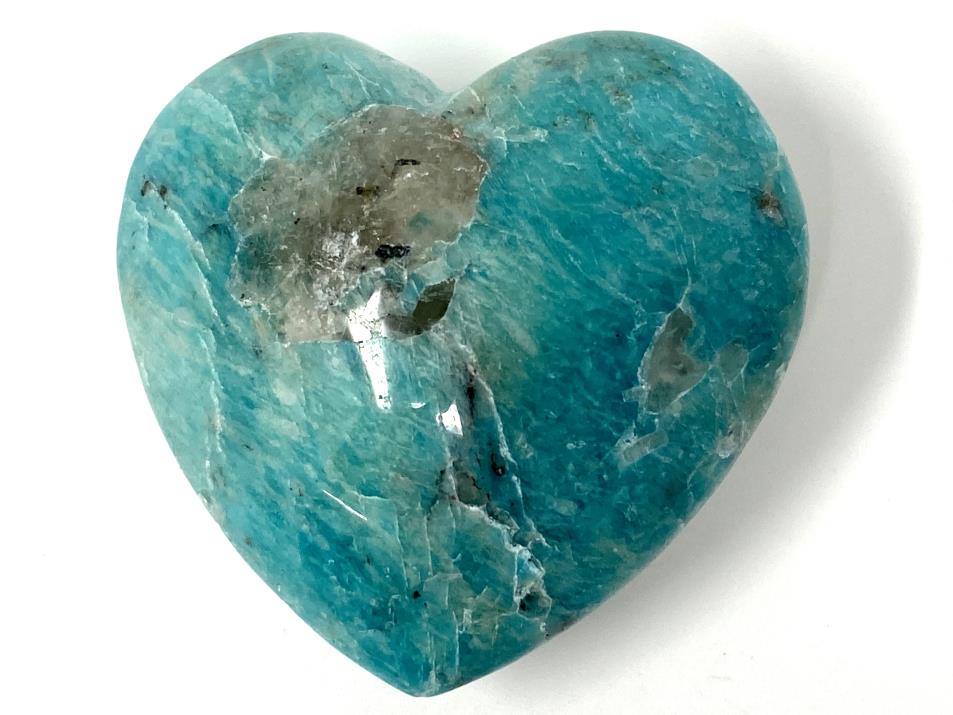 Amazonite Crystal Heart 5cm