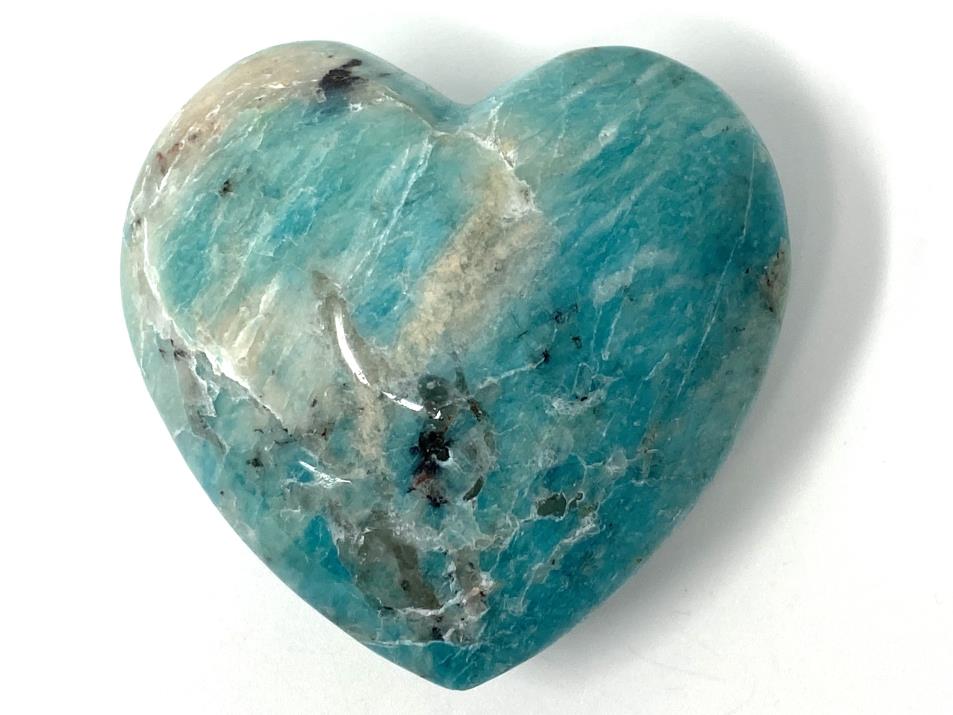 Amazonite Crystal Heart 5cm