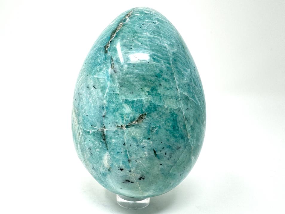 Amazonite Crystal Egg 8.4cm