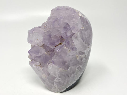 Druzy Amethyst Agate Crystal Freeform 8.8cm