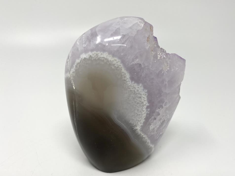 Druzy Amethyst Agate Crystal Freeform 8.8cm