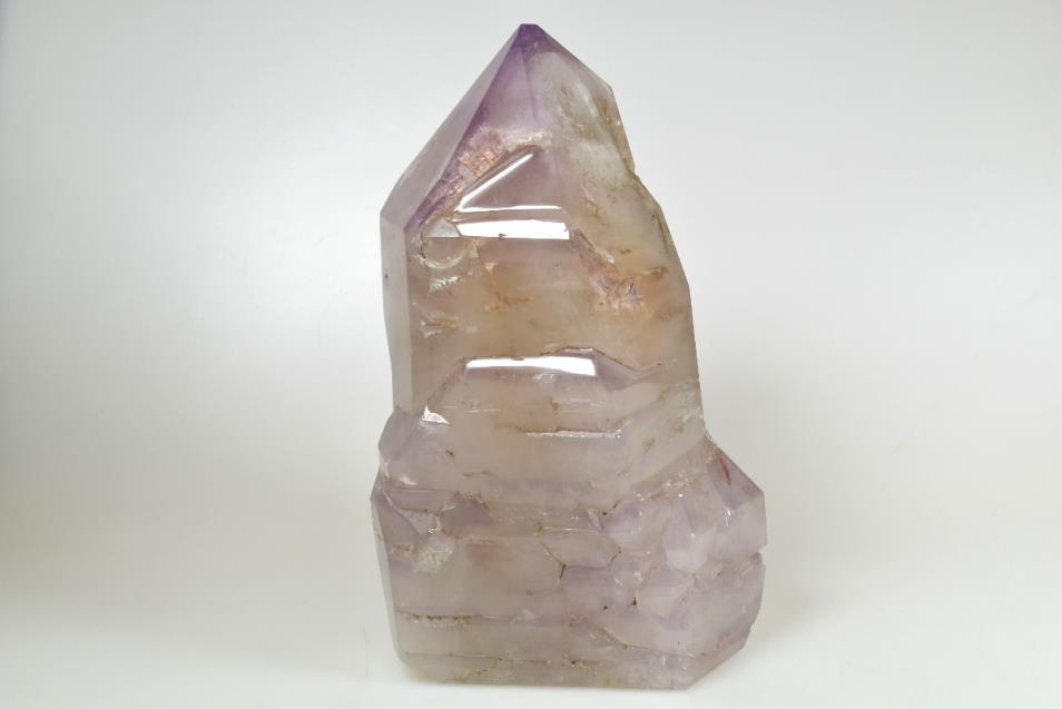 Amethyst Elestial Quartz Crystal Point Large 21.4cm